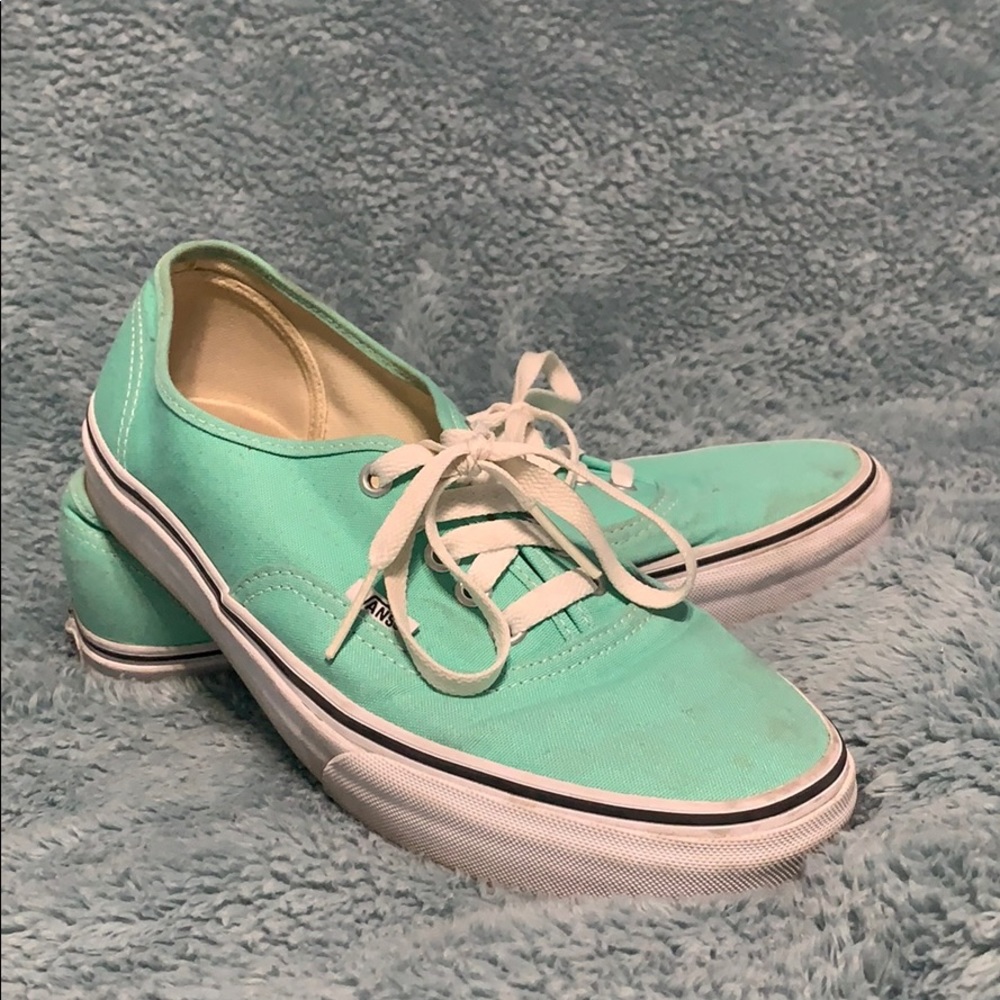 Teal Vans